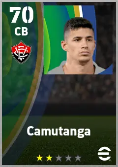 Camutanga eFootball 2026 player card — 70 OVR CB