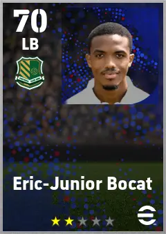 Eric-Junior Bocat eFootball 2026 player card — 70 OVR LB