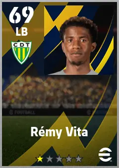 Remy Vita eFootball 2026 player card — 69 OVR LB