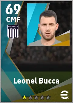 Leonel Bucca eFootball 2026 player card — 69 OVR CMF