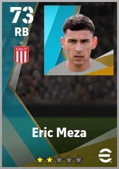 Eric Meza eFootball 2026 player card — 73 OVR RB