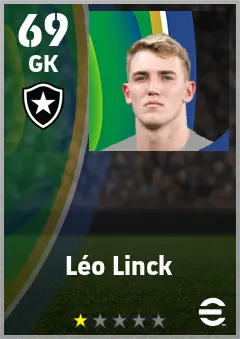 Leo Linck eFootball 2026 player card — 69 OVR GK