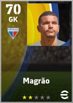 Magrao eFootball 2026 player card — 70 OVR GK