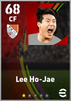 Lee Ho-Jae eFootball 2026 player card — 68 OVR CF