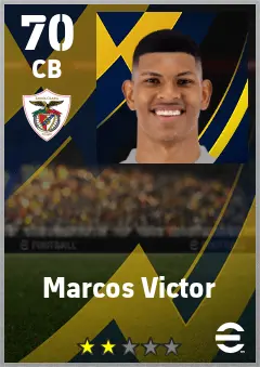 Marcos Victor eFootball 2026 player card — 70 OVR CB