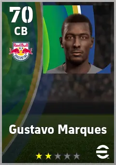 Gustavo Marques eFootball 2026 player card — 70 OVR CB