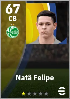 Nata Felipe eFootball 2026 player card — 67 OVR CB