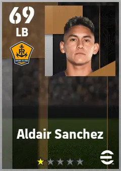 Aldair Sanchez eFootball 2026 player card — 69 OVR LB