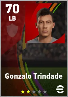 Gonzalo Trindade eFootball 2026 player card — 69 OVR LB