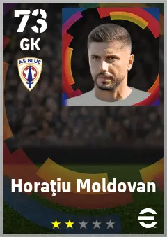 Horatiu Moldovan eFootball 2026 player card — 73 OVR GK