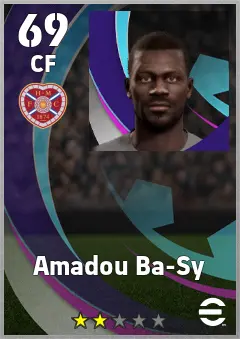 Amadou Ba-Sy eFootball 2026 player card, 69 OVR CF