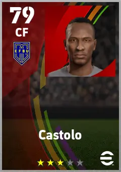 Castolo eFootball 2026 player card — 79 OVR CF