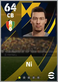 Ni eFootball 2026 player card — 64 OVR CB
