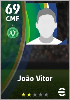 Joao Vitor eFootball 2026 player card — 69 OVR CMF