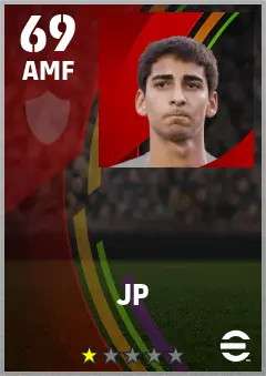 JP eFootball 2026 player card — 69 OVR AMF