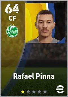 Rafael Pinna eFootball 2026 player card — 64 OVR CF