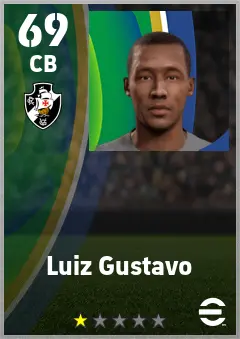 Luiz Gustavo eFootball 2026 player card — 69 OVR CB