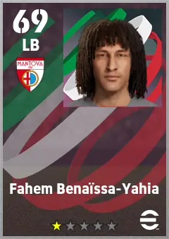 Fahem Benaissa-Yahia eFootball 2026 player card — 69 OVR LB