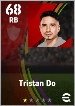 Tristan Do eFootball 2026 player card — 68 OVR RB