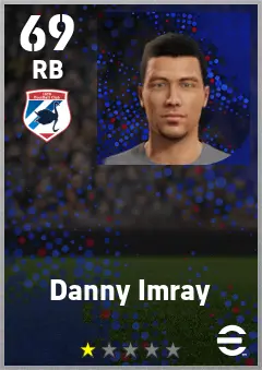Danny Imray eFootball 2026 player card — 69 OVR RB