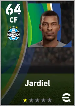 Jardiel eFootball 2026 player card — 64 OVR CF