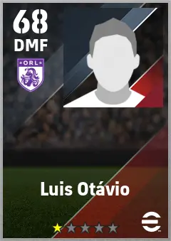 Luis Otavio eFootball 2026 player card — 68 OVR DMF