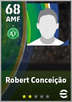 Robert Conceicao eFootball 2026 player card — 68 OVR AMF