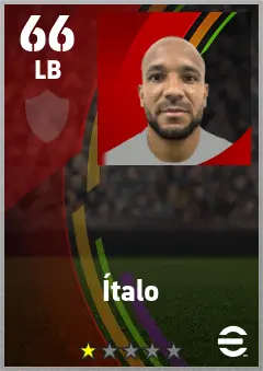 Italo eFootball 2026 player card — 66 OVR LB