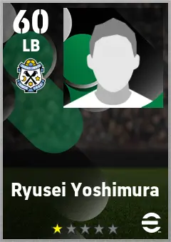 Ryusei Yoshimura eFootball 2026 player card — 60 OVR LB