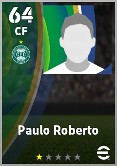 Paulo Roberto eFootball 2026 player card — 64 OVR CF