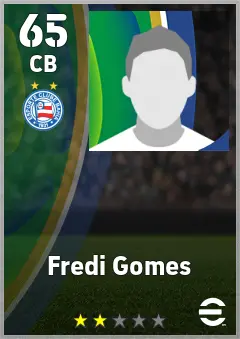 Fredi Gomes eFootball 2026 player card — 65 OVR CB