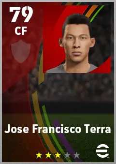 Jose Francisco Terra eFootball 2026 player card — 79 OVR CF