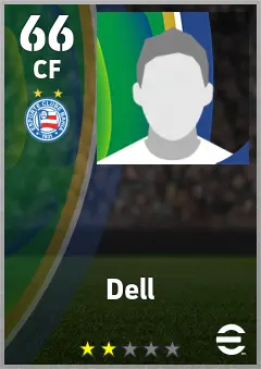 Dell eFootball 2026 player card — 66 OVR CF