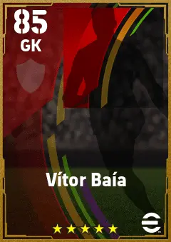 Vitor Baia eFootball 2026 player card — 85 OVR GK