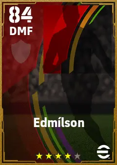 Edmilson eFootball 2026 player card — 84 OVR DMF