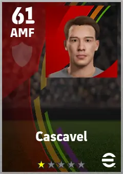 Cascavel eFootball 2026 player card — 61 OVR AMF