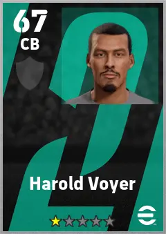 Harold Voyer eFootball 2026 player card — 67 OVR CB