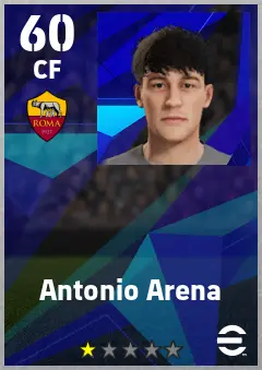 Antonio Arena eFootball 2026 player card — 60 OVR CF