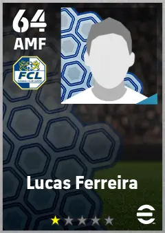 Lucas Ferreira eFootball 2026 player card — 64 OVR AMF