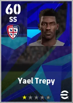 Yael Trepy eFootball 2026 player card — 60 OVR SS