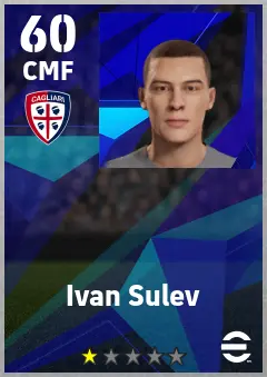 Ivan Sulev eFootball 2026 player card — 60 OVR CMF
