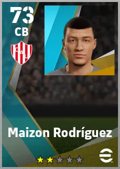 Maizon Rodriguez eFootball 2026 player card — 73 OVR CB