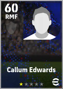 Callum Edwards eFootball 2026 player card — 60 OVR RMF