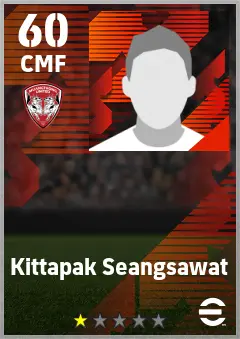 Kittapak Seangsawat eFootball 2026 player card — 60 OVR CMF