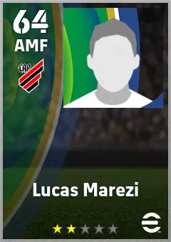 Lucas Marezi eFootball 2026 player card — 64 OVR AMF