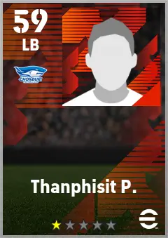 Thanphisit P. eFootball 2026 player card — 59 OVR LB