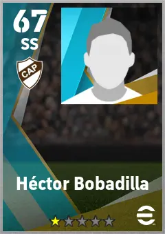 Hector Bobadilla eFootball 2026 player card — 67 OVR SS