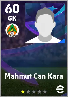 Mahmut Can Kara eFootball 2026 player card — 60 OVR GK