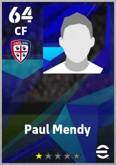 Paul Mendy eFootball 2026 player card — 64 OVR CF