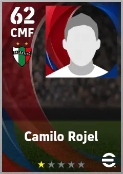 Camilo Rojel eFootball 2026 player card — 62 OVR CMF